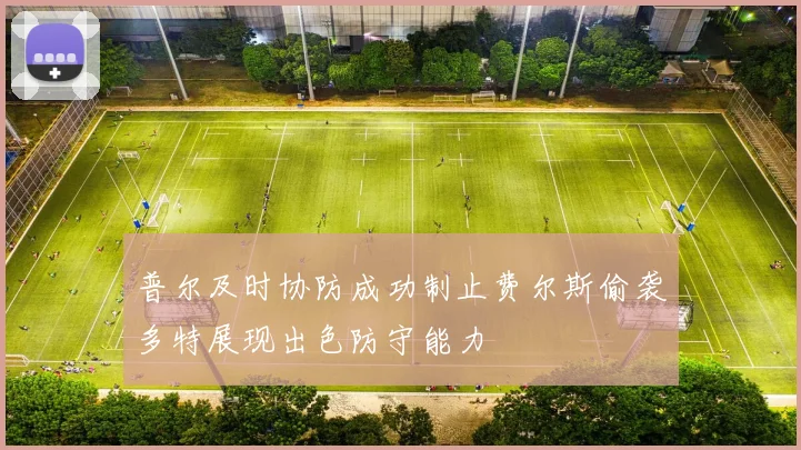 普尔及时协防成功制止费尔斯偷袭多特展现出色防守能力